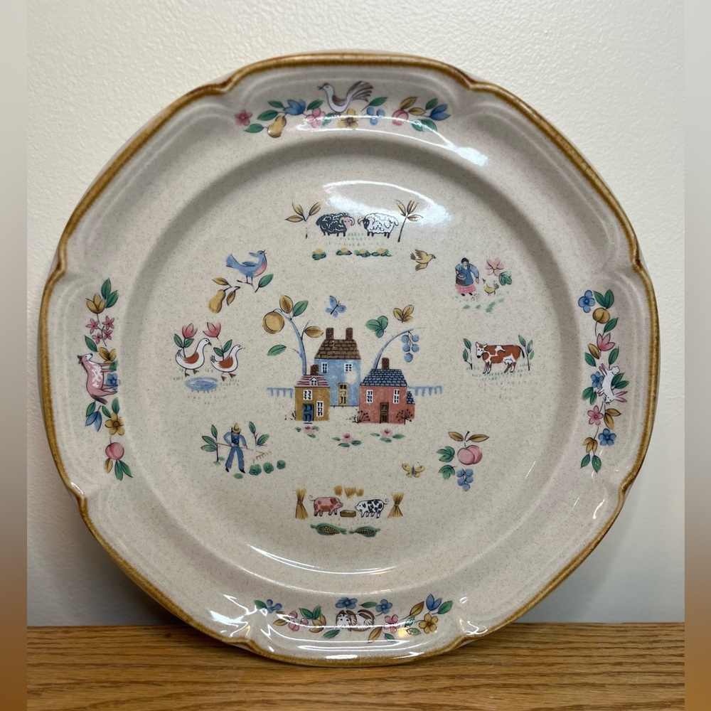 International China Company Heartland Decorative Plates